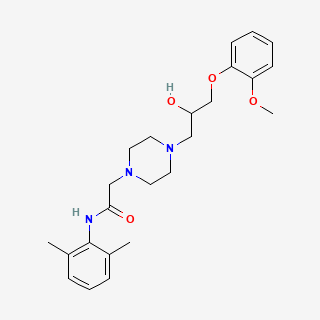 Ranolazine — 2D structure