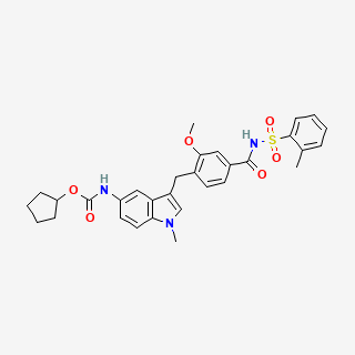 Zafirlukast — 2D structure