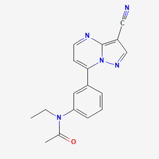 Zaleplon — 2D structure
