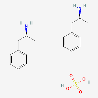 Dextroamphetamine sulfate — 2D structure