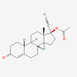 Norethindrone acetate — 2D structure