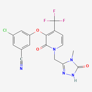 Doravirine — 2D structure