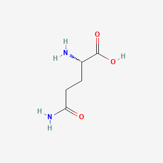 L glutamine — 2D structure