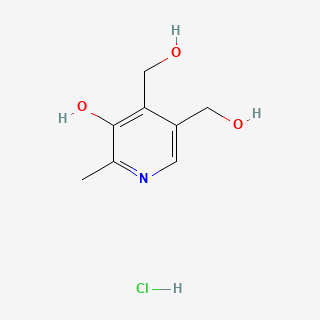 PYRIDOXINE HCl — 2D structure