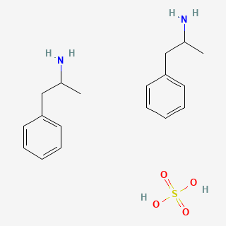 Amphetamine sulfate — 2D structure