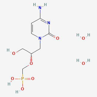 Cidofovir dihydrate — 2D structure