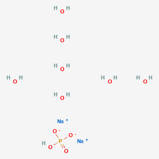 Sodium phosphate dibasic heptahydrate — 2D structure