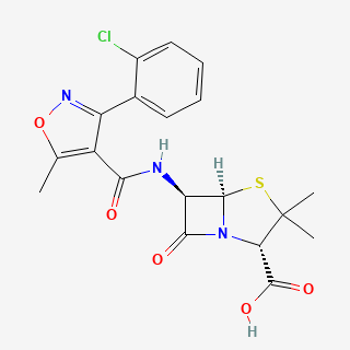 Cloxacillin — 2D structure