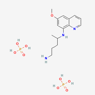 Primaquine phosphate — 2D structure