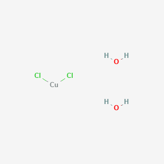 Cupric chloride dihydrate — 2D structure