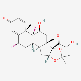 Fluocinolone acetonide — 2D structure