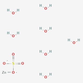 Zinc sulfate heptahydrate — 2D structure
