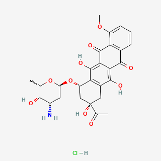 DAUNORUBICIN HCl — 2D structure