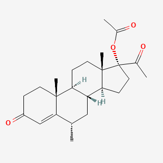 Medroxyprogesterone acetate — 2D structure