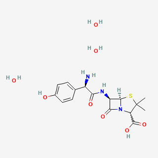 Amoxicillin trihydrate — 2D structure