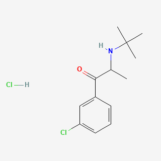 BUPROPION HCl — 2D structure