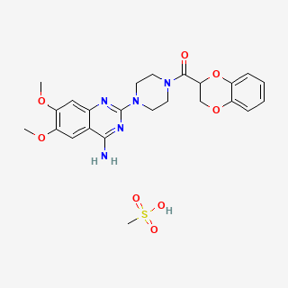Doxazosin mesylate — 2D structure