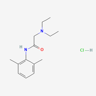 LIDOCAINE HCl — 2D structure