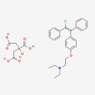 Enclomiphene citrate — 2D structure