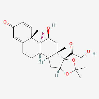 Triamcinolone acetonide — 2D structure