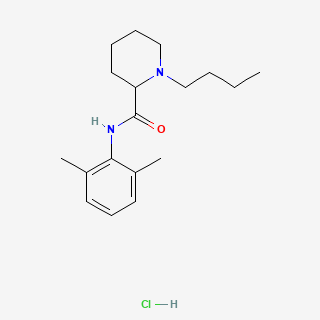 BUPIVACAINE HCl — 2D structure