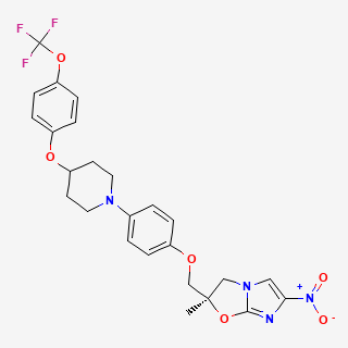Delamanid — 2D structure