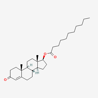 Testosterone undecanoate — 2D structure