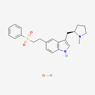 Eletriptan hydrobromide — 2D structure