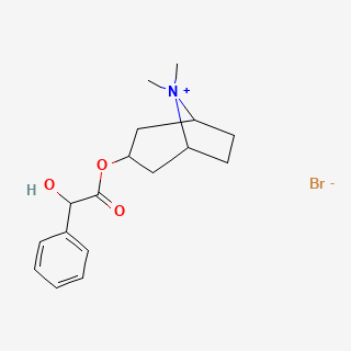 Homatropine methylbromide — 2D structure