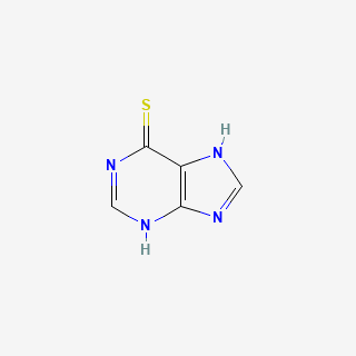 Mercaptopurine — 2D structure