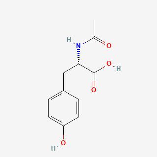 N acetyl l tyrosine — 2D structure