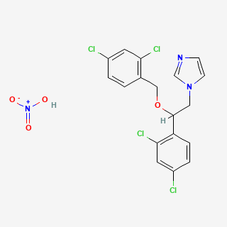 Miconazole nitrate — 2D structure