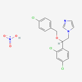 Econazole nitrate — 2D structure