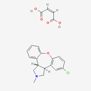 Asenapine maleate — 2D structure