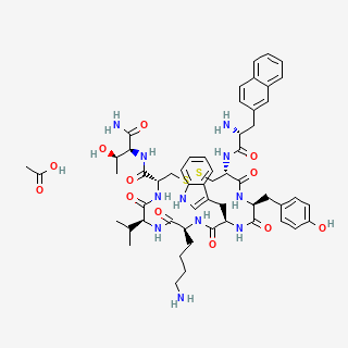 Lanreotide acetate — 2D structure