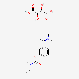 Rivastigmine hydrogen tartrate — 2D structure