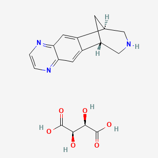 Varenicline tartrate — 2D structure