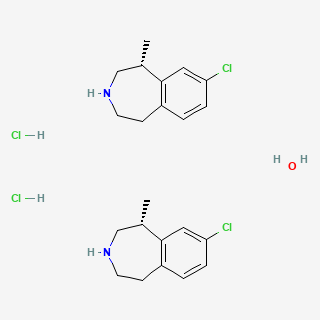 LORCASERIN HCl HEMIHYDRATE — 2D structure