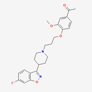 Iloperidone — 2D structure