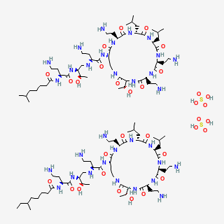 Colistin sulfate — 2D structure