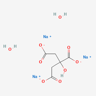 Trisodium citrate dihydrate — 2D structure