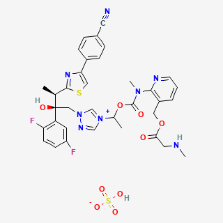 Isavuconazonium sulfate — 2D structure