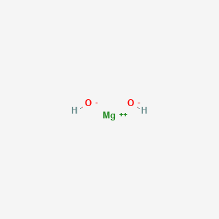 Magnesium hydroxide — 2D structure