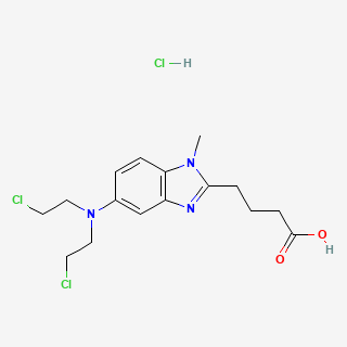 BENDAMUSTINE HCl — 2D structure