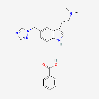 Rizatriptan benzoate — 2D structure