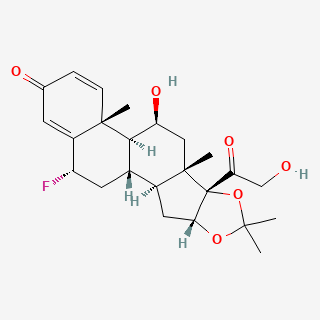 Flunisolide anhydrous — 2D structure