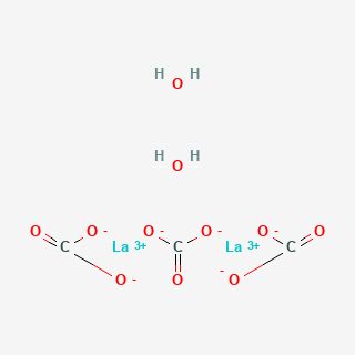 Lanthanum carbonate dihydrate — 2D structure