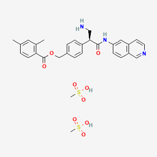 Netarsudil dimesylate — 2D structure