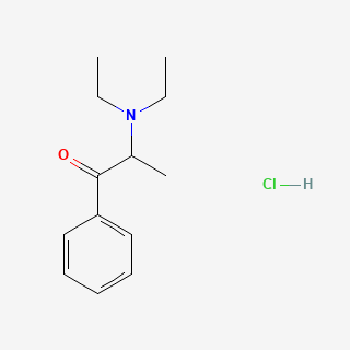 DIETHYLPROPION HCl — 2D structure