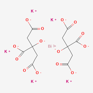 Bismuth subcitrate potassium — 2D structure